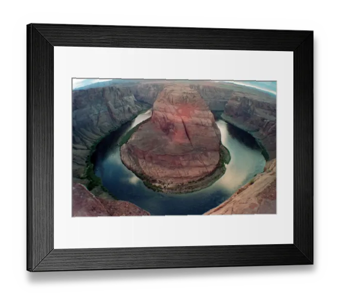 Framed Print : Big Bend on the Colorado River Arizona USA July 1999 3022 Framed Print : Big Bend on the Colorado River Arizona USA July 1999 3022