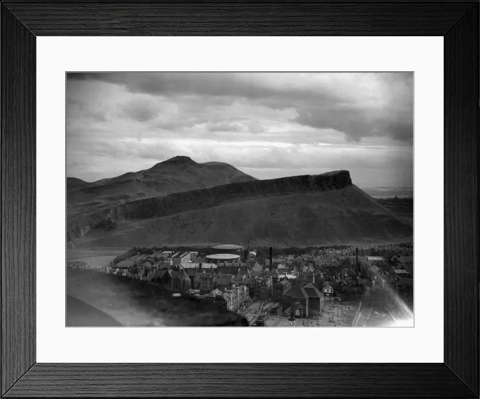 Framed Print : Arthurs Seat Edinburgh Scotland 1950 Framed Print : Arthurs Seat Edinburgh Scotland 1950