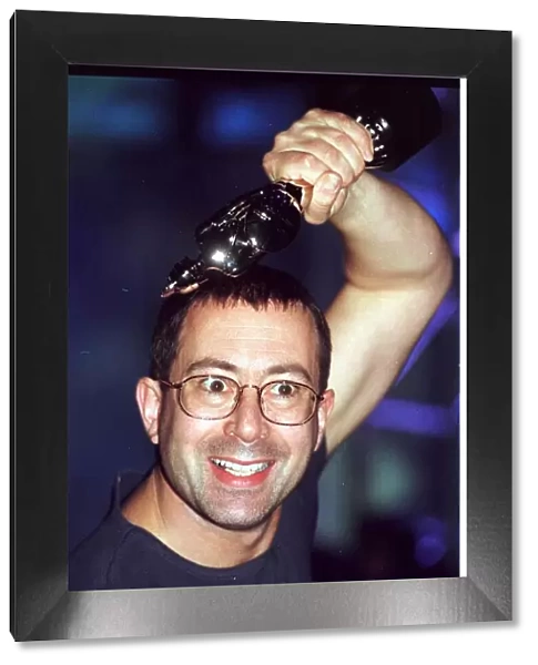 Ben Elton Comedian presented the Brit Awards at Earls Court in London