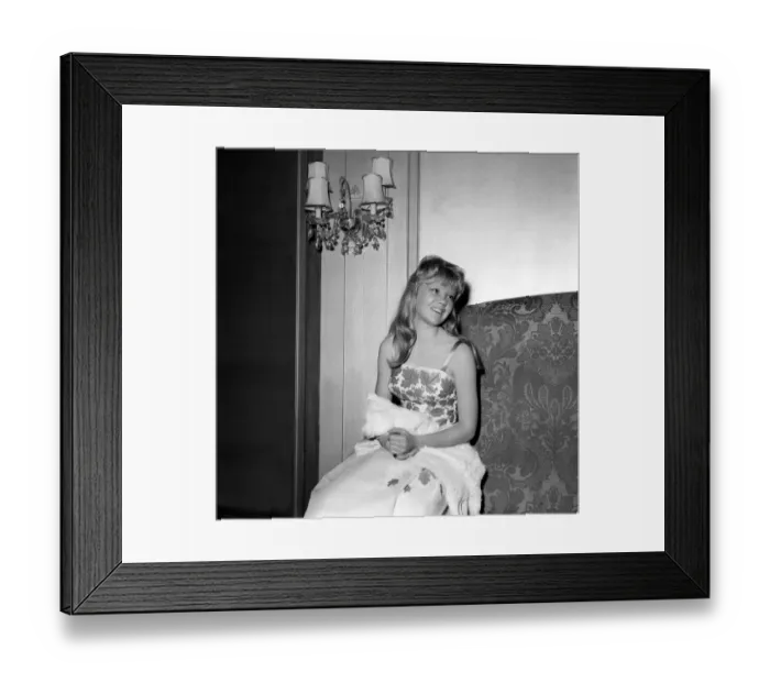 Framed Print : Hayley Mills British Film Academy Awards 1962 Q3072 6th April 1962