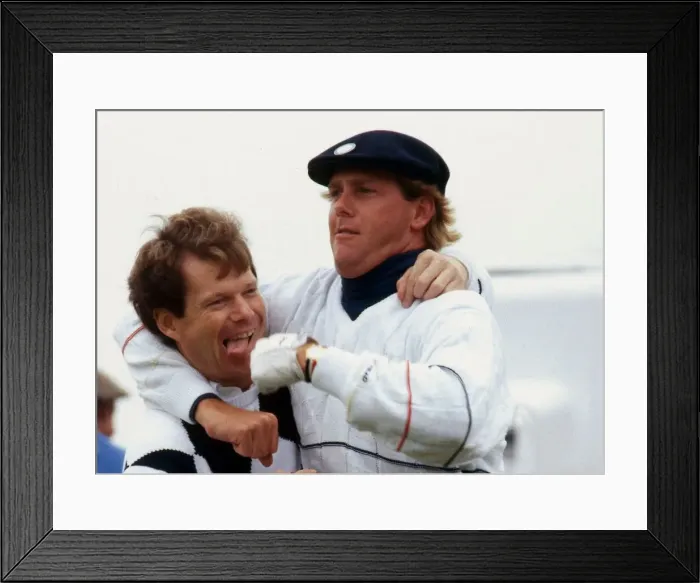 Framed Print : British Open Golf tournament held from held 16-19 July at Muirfield Golf Links in Gullane