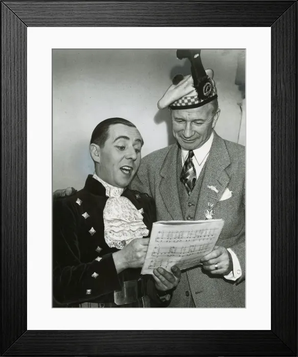 Framed Print : Alex Findlay comedian December 1948 Starring in Puss Framed Print : Alex Findlay comedian December 1948 Starring in Puss