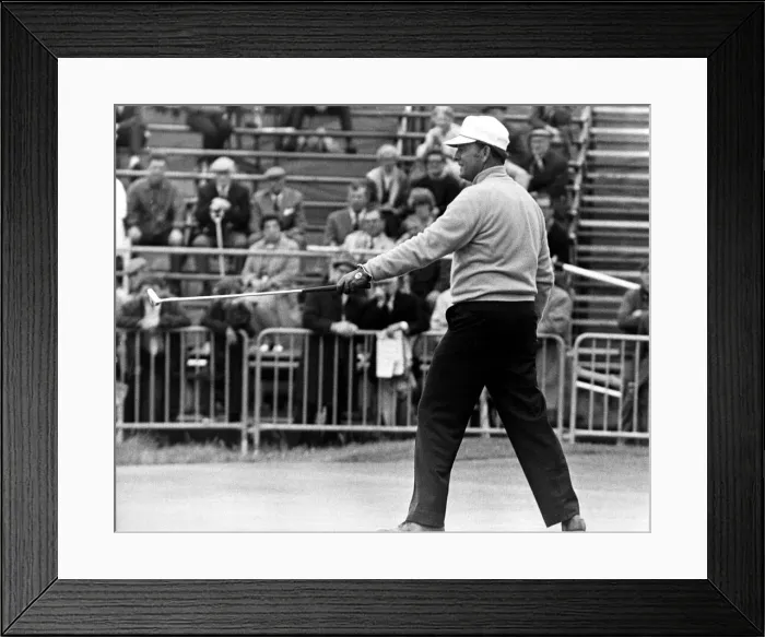Framed Print : British Open 1969. Royal Lytham & St Annes Golf Club, Lancashire, July 1969