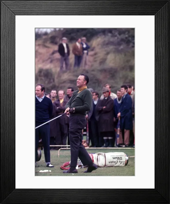 Framed Print : American golfer Billy Casper Circa 1970 Framed Print : American golfer Billy Casper Circa 1970