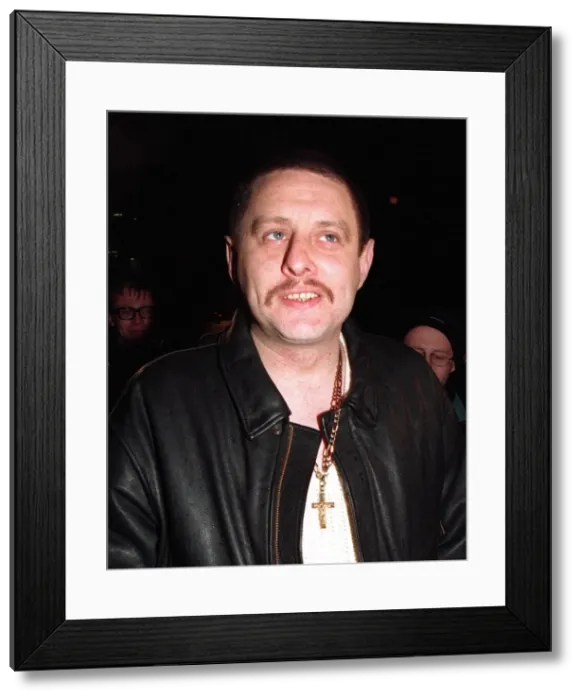 Framed Print : Shaun Ryder at the Brat Awards Ceremony Shaun lead singer with Black Grape Formerly of