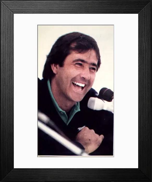 Framed Print : Severiano Ballesteros the championship golfer Dbase Framed Print : Severiano Ballesteros the championship golfer Dbase