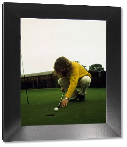 Billy Connolly playing golf September 1974