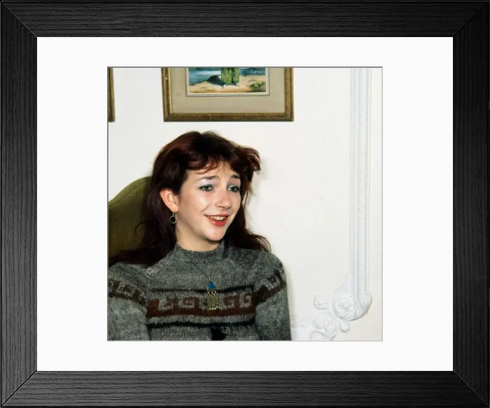 Framed Print : Kate Bush British pop singer December 1979 Framed Print : Kate Bush British pop singer December 1979