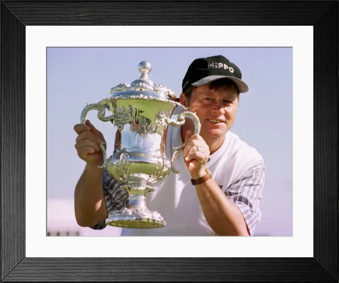 Framed Print : Ian Woosnam, Scottish Open Winner, Saturday 13th July 1996 Framed Print : Ian Woosnam, Scottish Open Winner, Saturday 13th July 1996