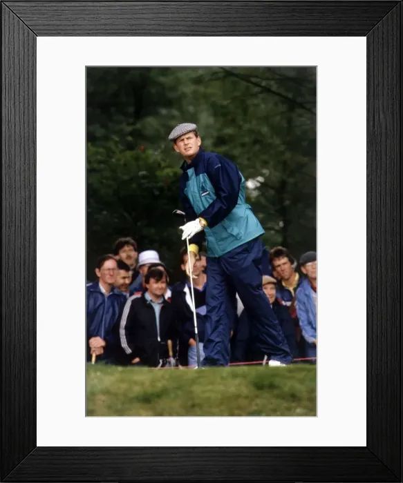 Framed Print : Bells Scottih Open Championship at Gleneagles, Scotland held from 6th to 9th July 1988