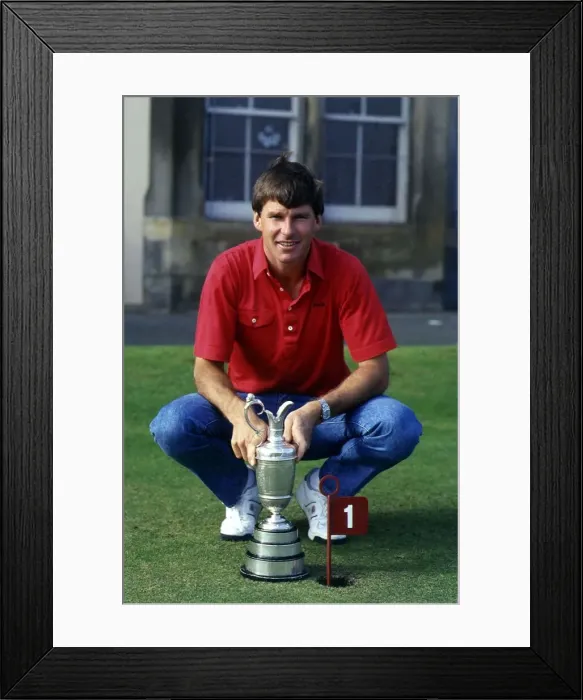 Framed Print : British Open Golf Tournament held from 16th to 19th July 1987 at Muirfield Golf Links in Framed Print : British Open Golf Tournament held from 16th to 19th July 1987 at Muirfield Golf Links in