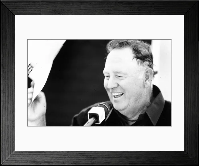 Framed Print : Billy Casper golfer, 28th July 1989 Framed Print : Billy Casper golfer, 28th July 1989