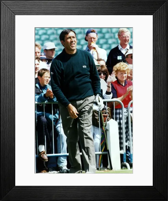Framed Print : Seve Ballesteros spanish golfer Framed Print : Seve Ballesteros spanish golfer
