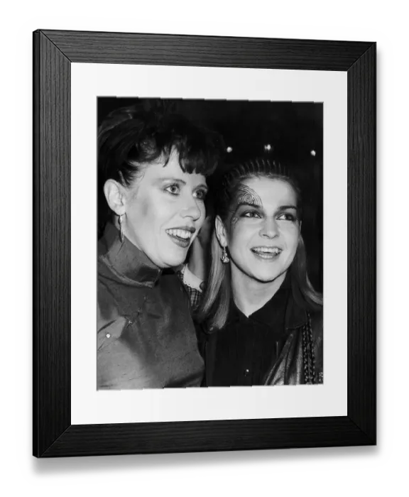 Framed Print : Toyah Wilcox and Hazel O Connor at the rock and pop awards Framed Print : Toyah Wilcox and Hazel O Connor at the rock and pop awards