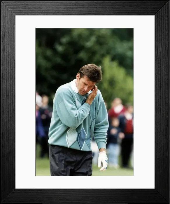 Framed Print : Nick Faldo Golf Playing in the Volvo PGA Dbase A©Mirrorpix Framed Print : Nick Faldo Golf Playing in the Volvo PGA Dbase A©Mirrorpix