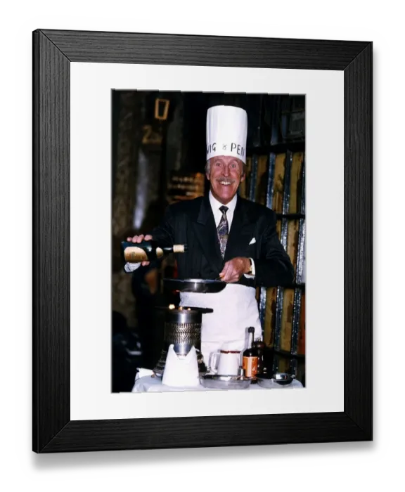 Framed Print : Bruce Forsyth TV Presenter and Comedian