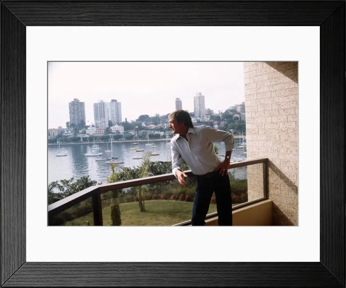 Framed Print : Michael Parkinson the TV presenter Framed Print : Michael Parkinson the TV presenter