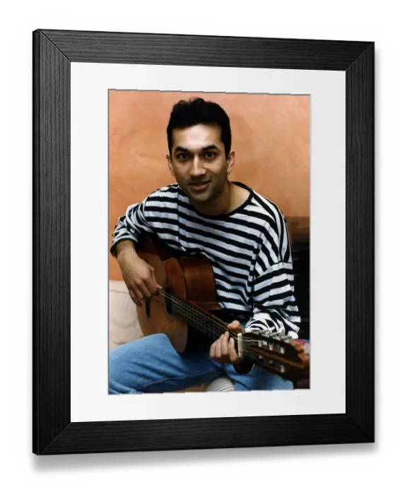 Framed Print : Rajan Datar TV Presenter