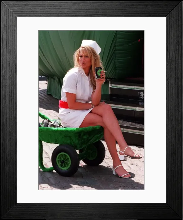 Framed Print : Dani behr tv presenter launches search to find britains most seductive voice Framed Print : Dani behr tv presenter launches search to find britains most seductive voice