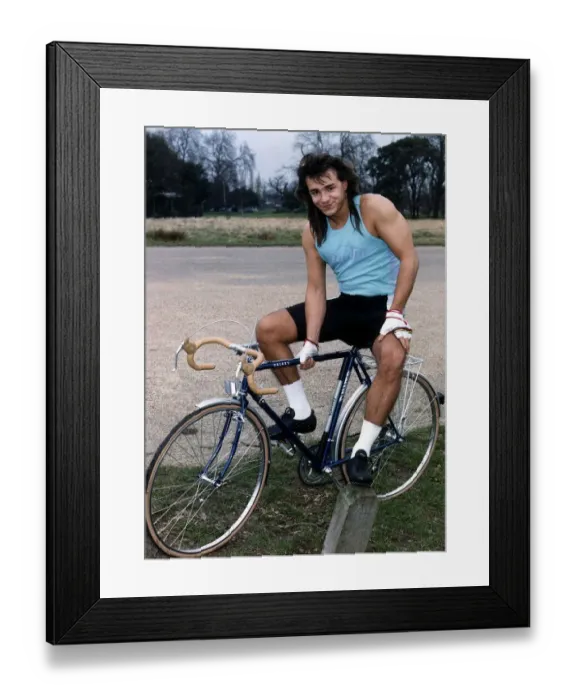 Framed Print : Nino Firetto Tv Presenter