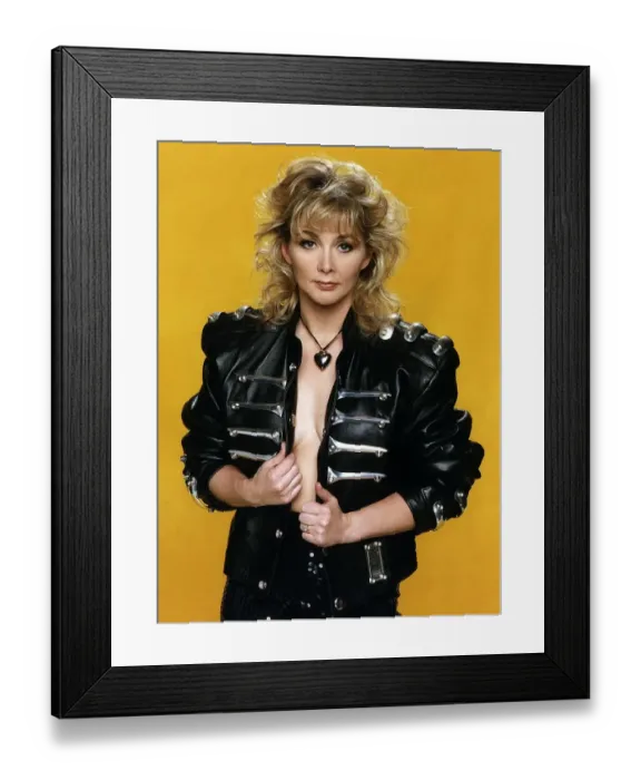 Framed Print : Cheryl Baker Former Bucks Fizz Singer and TV Presenter