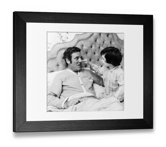 Framed Print : Eamonn Andrews tv presenter of This Is Your Life with his son Fergal Framed Print : Eamonn Andrews tv presenter of This Is Your Life with his son Fergal