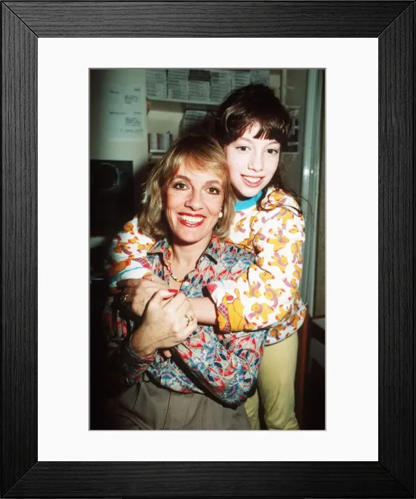 Framed Print : Esther Rantzen TV Presenter who returned to work after collapsing with Exhaustion with Framed Print : Esther Rantzen TV Presenter who returned to work after collapsing with Exhaustion with