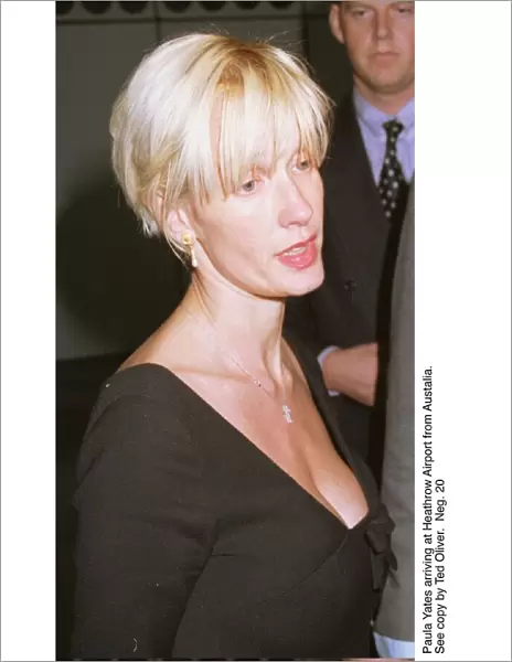 Paula Yates Ex wife of Bob Geldof and lover of Michael Hutchence Australian Singer