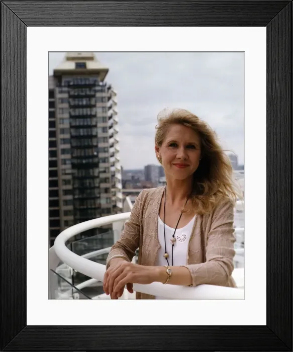 Framed Print : Josephine Buchan TV Presenter Framed Print : Josephine Buchan TV Presenter
