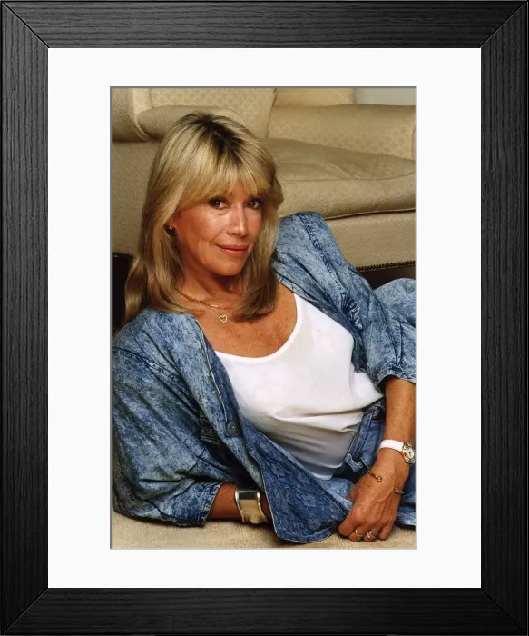 Framed Print : Gillian O Connor 2nd wife of TV Presenter Des O Connor Framed Print : Gillian O Connor 2nd wife of TV Presenter Des O Connor