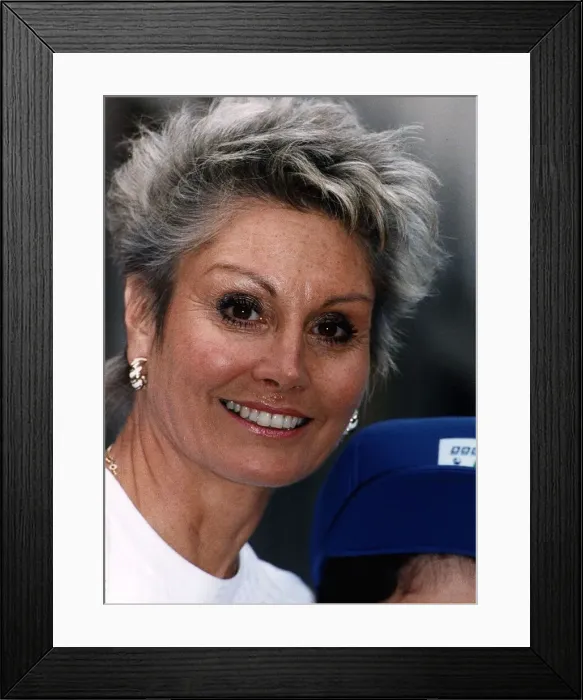 Framed Print : Angela Rippon TV Presenter and Newreader Framed Print : Angela Rippon TV Presenter and Newreader