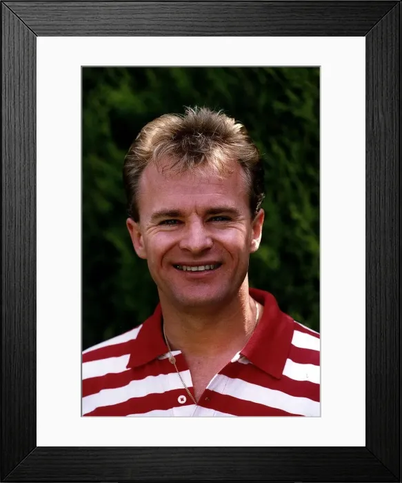 Framed Print : Bobby Davro Comic TV Presenter