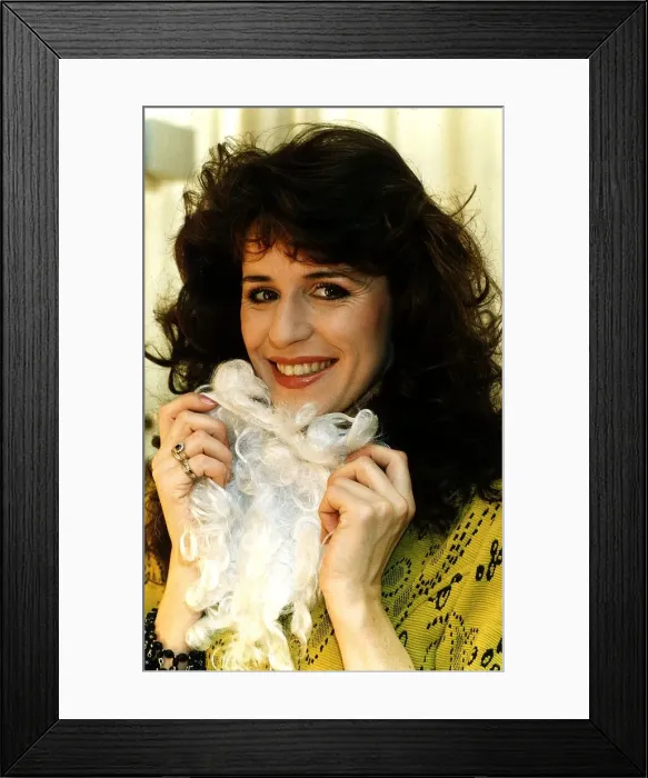 Framed Print : Rosemary Ford TV Presenter on the Generation Game Framed Print : Rosemary Ford TV Presenter on the Generation Game