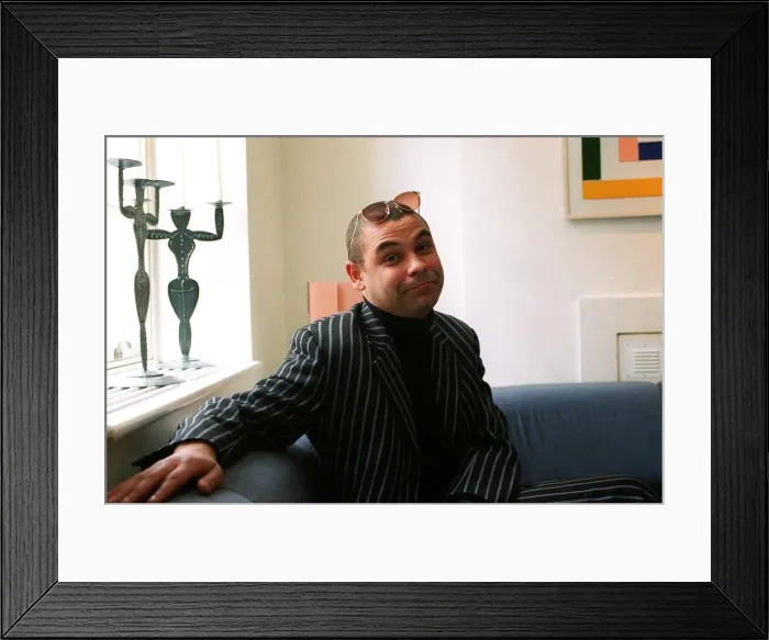 Framed Print : Craig Charles the actor made famous from the comedy series red dwarf