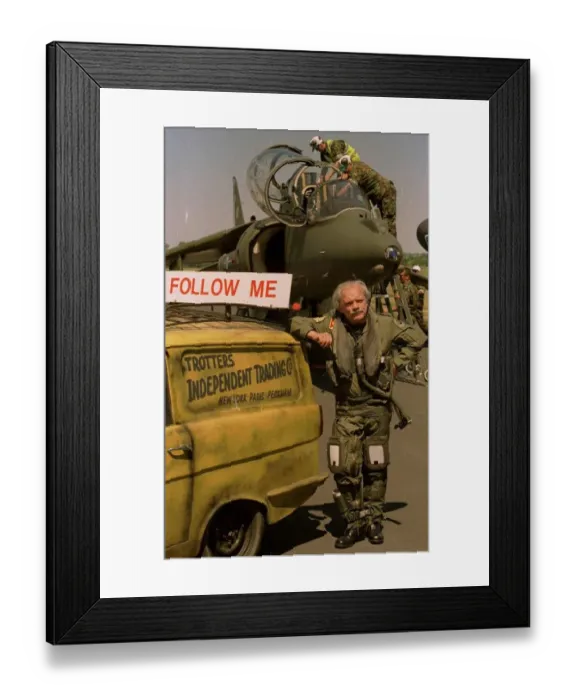 Framed Print : David Jason Actor Del Boy Only Fools And Horses