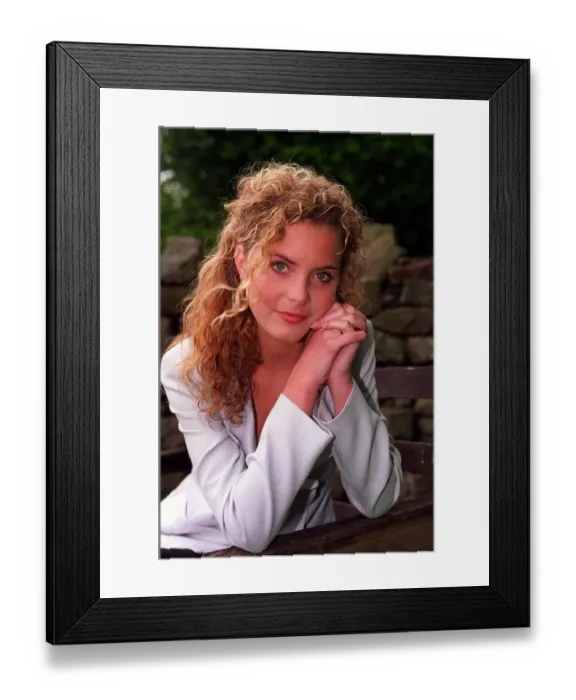 Framed Print : Tracy Shaw Actress from the TV Soap Coronation Street
