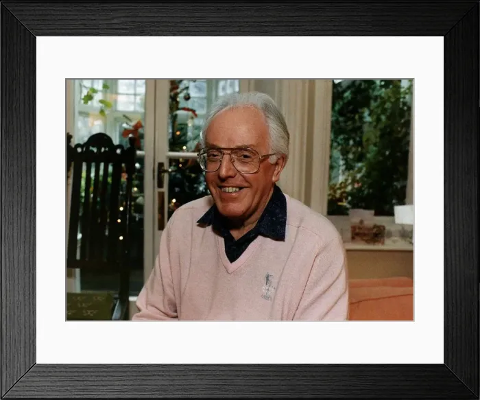 Framed Print : Lord Rix of Whitehall the actor Brian Rix at home in Barnes Framed Print : Lord Rix of Whitehall the actor Brian Rix at home in Barnes