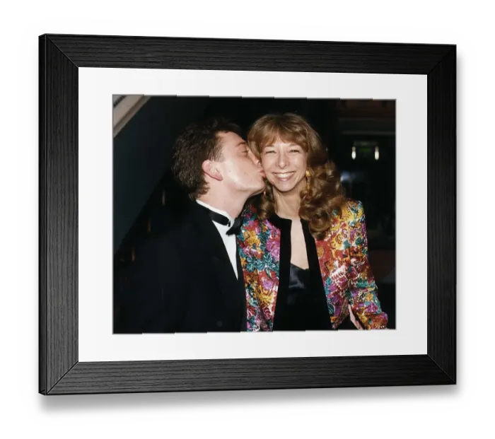 Framed Print : Helen Worth actress stars in Coronation Street Gail Tilsley with on screen Husband Framed Print : Helen Worth actress stars in Coronation Street Gail Tilsley with on screen Husband