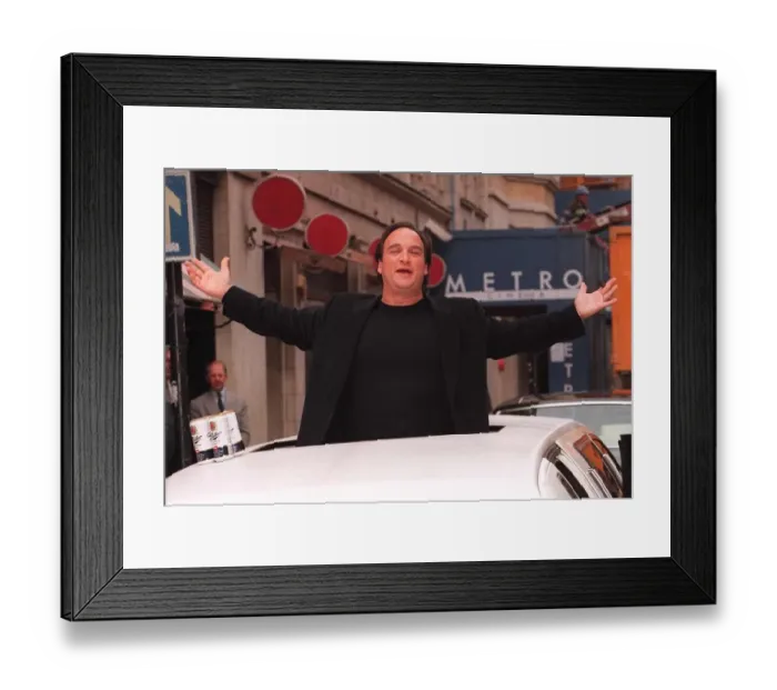 Framed Print : James Belushi american actor arrives for his London Photocall