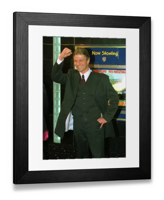 Framed Print : Sean Bean actor at premiere of his new film When Saturday Comes Framed Print : Sean Bean actor at premiere of his new film When Saturday Comes