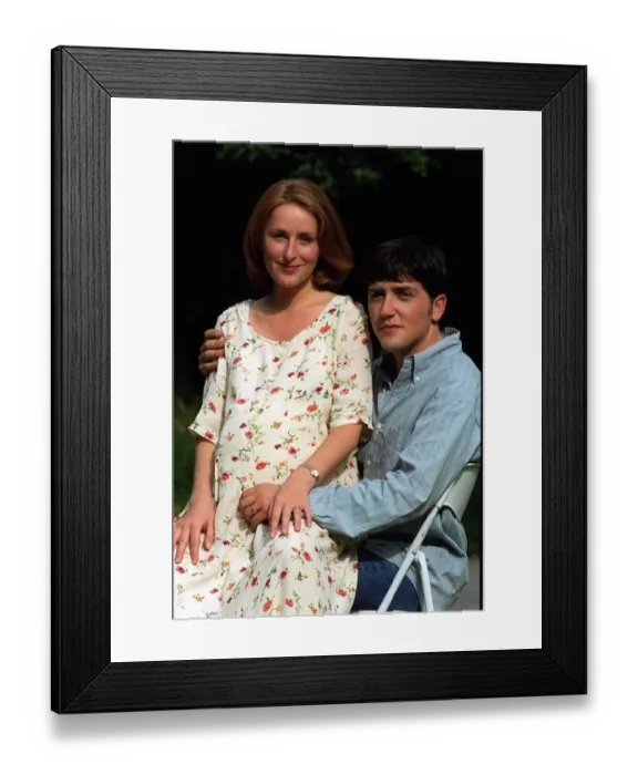 Framed Print : Nicola Stephenson Actress and Jason Done Actor in the Television Programme Wokenwell Framed Print : Nicola Stephenson Actress and Jason Done Actor in the Television Programme Wokenwell