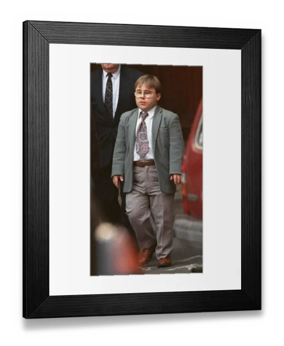 Framed Print : Eric Cullen actor who plays the part of Wee Burnie in the Television programme Rab C Framed Print : Eric Cullen actor who plays the part of Wee Burnie in the Television programme Rab C