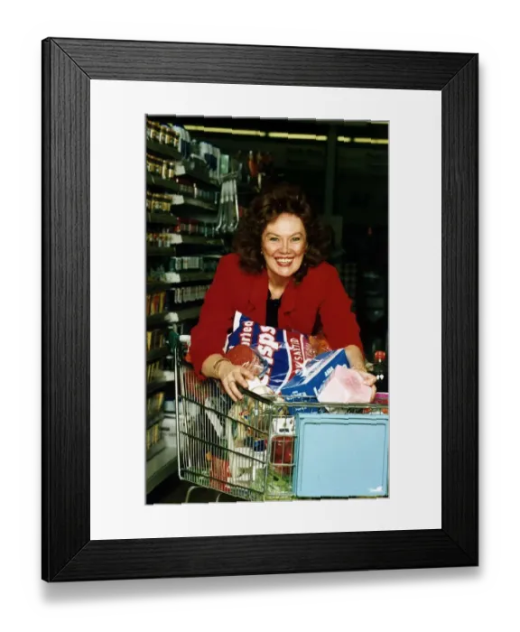 Framed Print : Sandra Gough Actress in the Series Emmerdale Farm Framed Print : Sandra Gough Actress in the Series Emmerdale Farm
