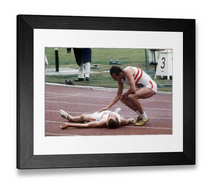 Framed Print : Commonwealth Games 1970 Framed Print : Commonwealth Games 1970
