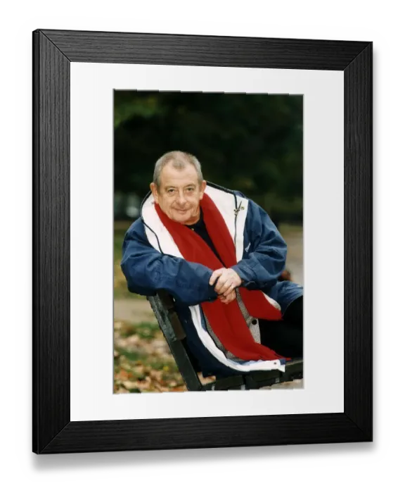 Framed Print : Derek Fowlds Actor