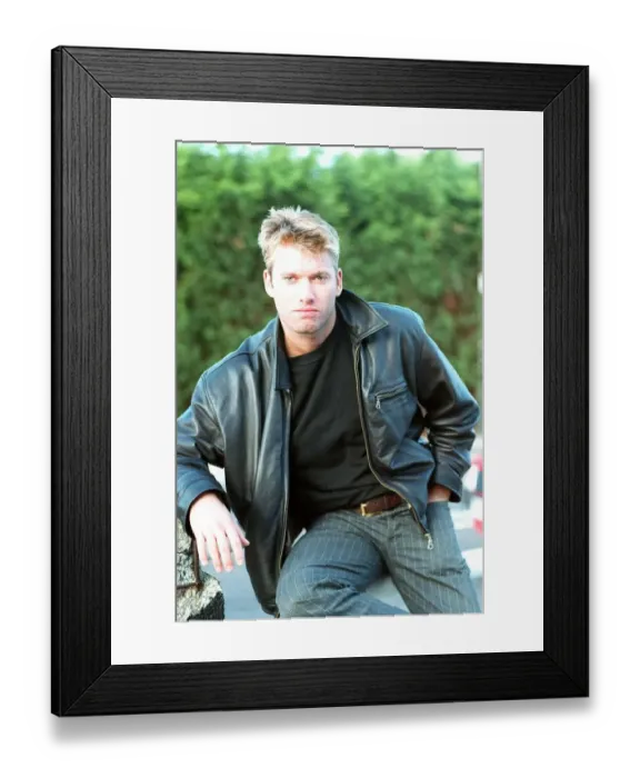 Framed Print : Stephen Beckett Actor who stars inthe bill Framed Print : Stephen Beckett Actor who stars inthe bill