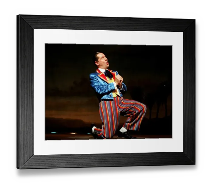 Framed Print : Brian Conley Actor Comedian in the new production of Jolson Framed Print : Brian Conley Actor Comedian in the new production of Jolson