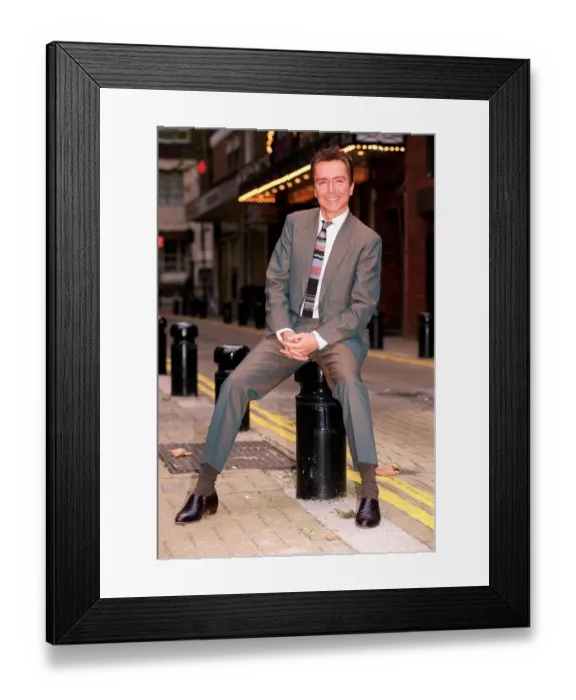 Framed Print : David Cassidy Actor Singer who will be performing in the touring version of Willy