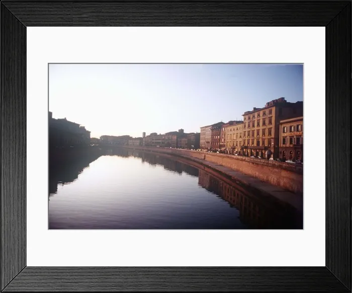 Framed Print : Embankments on the River Arno, Pisa, Italy circa 1990 A©Mirrorpix Framed Print : Embankments on the River Arno, Pisa, Italy circa 1990 A©Mirrorpix
