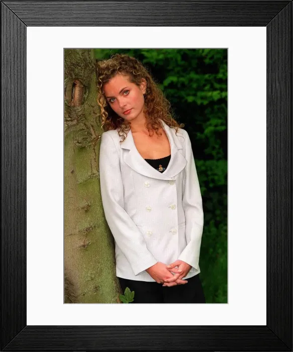 Framed Print : Tracy Shaw Actress from the TV Soap Coronation Street Framed Print : Tracy Shaw Actress from the TV Soap Coronation Street